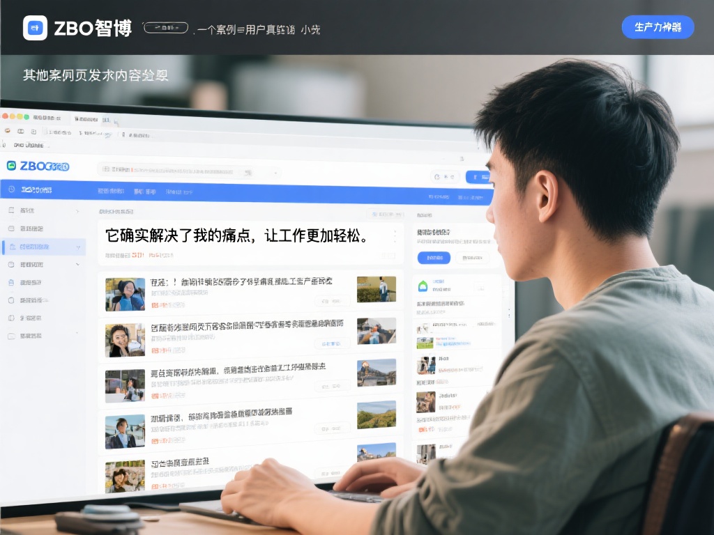用户真实感受：一个案例告诉你ZBO智博的效果
小