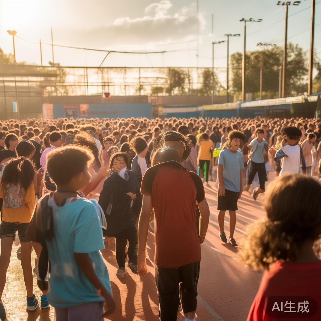该篮球馆推行免费开放的政策，让更多人无需担心经济压